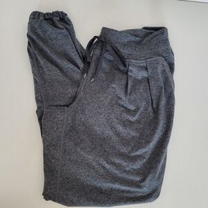 LOLE WOMEN'S ATHLETIC ATHLEISURE PANTS HEATHER GRAY SIZE MEDIUM